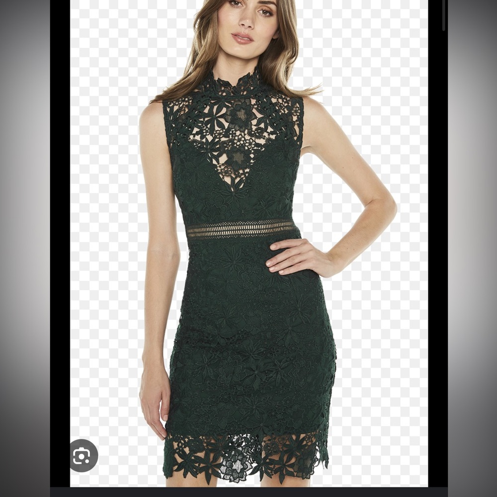 Nodrdstrom Paris Bardot Lace Dress in Black. NEVER WORN.